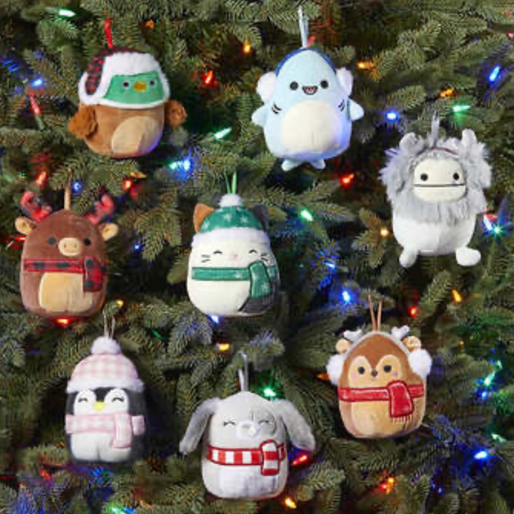 NWT box of Squishmallow ornaments